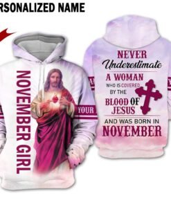 November Girl – Printable Design Files + 3D Apparel Mockups (Digital Download) D074A11